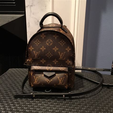 louis vuitton palm springs backpack mini preloved|Louis Vuitton small backpack price.